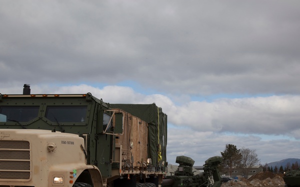 Hit the Road | STRATMOBEX Marines conduct convoy ops in Norway