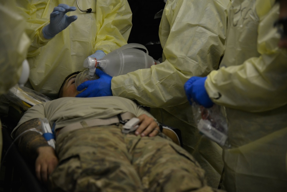 212th Combat Support Hospital MASCAL Training
