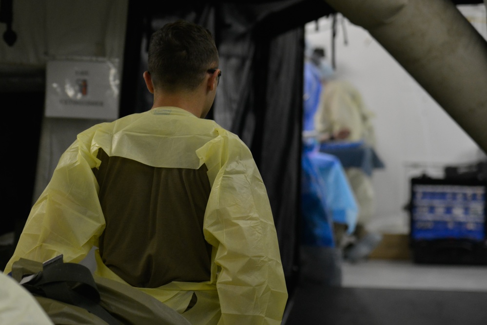 212th Combat Support Hospital MASCAL Training