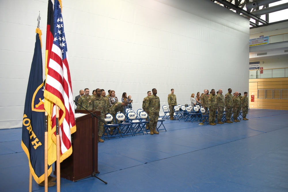 AFNorth Battalion celebrate change of command ceremony