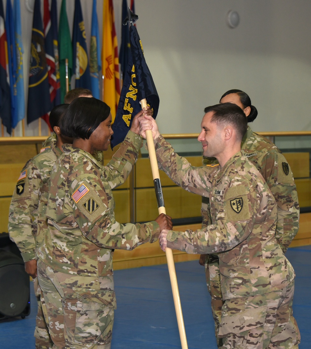 AFNorth Battalion celebrate change of command ceremony