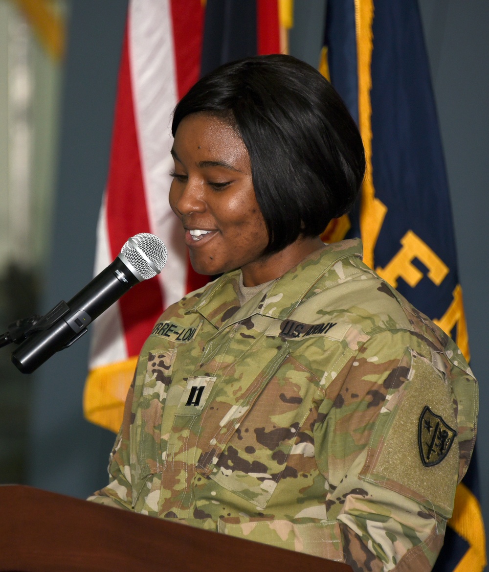 AFNorth Battalion celebrate change of command ceremony