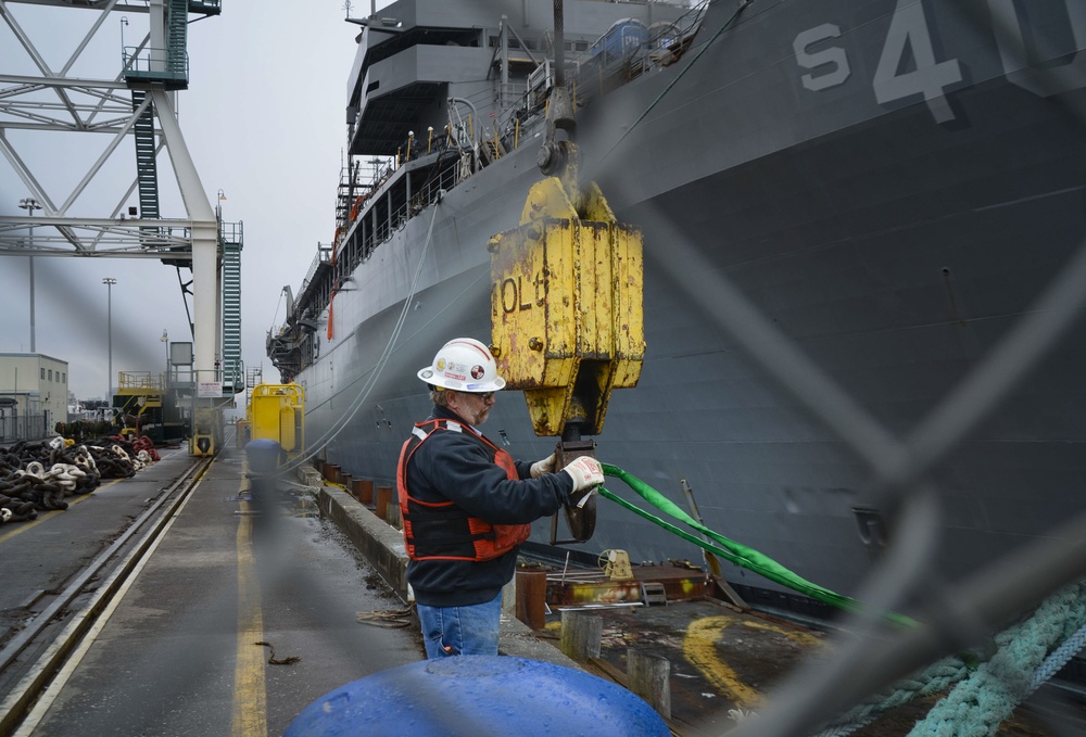 Heading to Dry-Dock