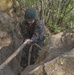 Marines with H&amp;S BN run the Endurance Course at Camp Barrett