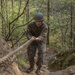 Marines with H&amp;S BN run the Endurance Course at Camp Barrett