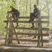 Marines with H&amp;S BN run the Endurance Course at Camp Barrett