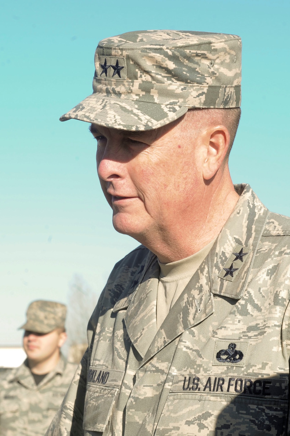 Maj. Gen. Kirkland visits Team Minot