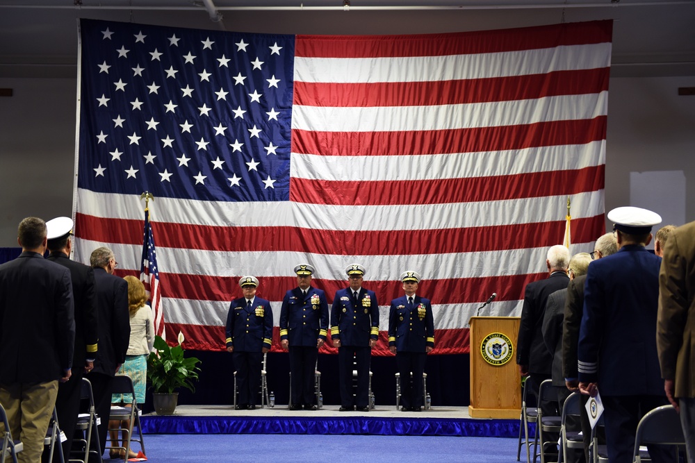 Coast Guard 13th District holds change-of-command ceremony in Seattle