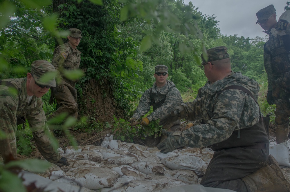 Missouri National Guard flood response