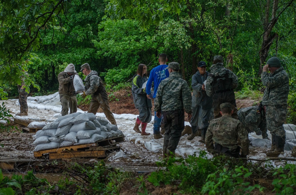 Missouri National Guard flood response