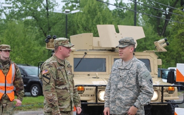 Missouri National Guard fights flood