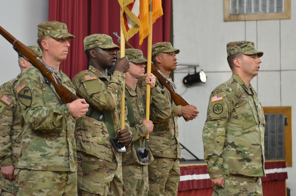 Welcome Lt. Col. Kluck; Farewell Lt. Col. Capehart
