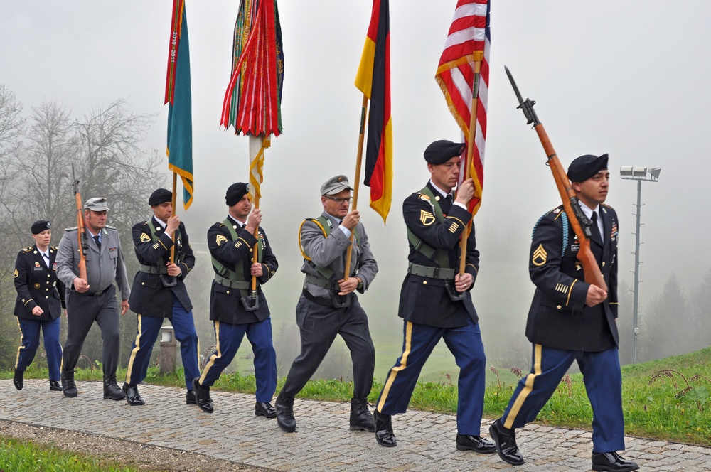 German American Partnership Celebrated at World War II Ceremony