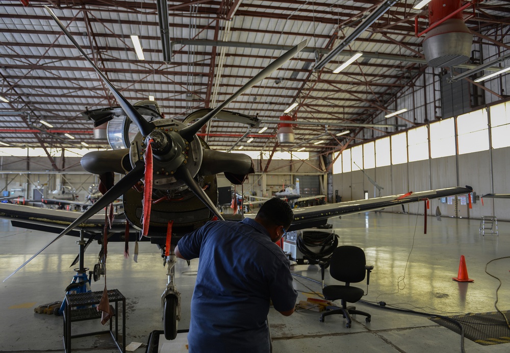 Honing the blades