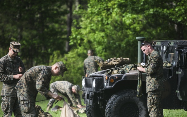MWSS-274 Moter Transport Company Field Exercise