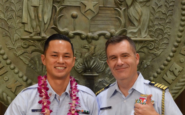 Coast Guard member recognized for community service contributions