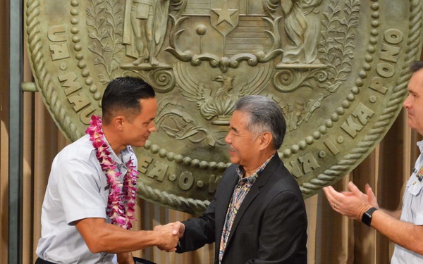 Coast Guard member recognized for community service contributions