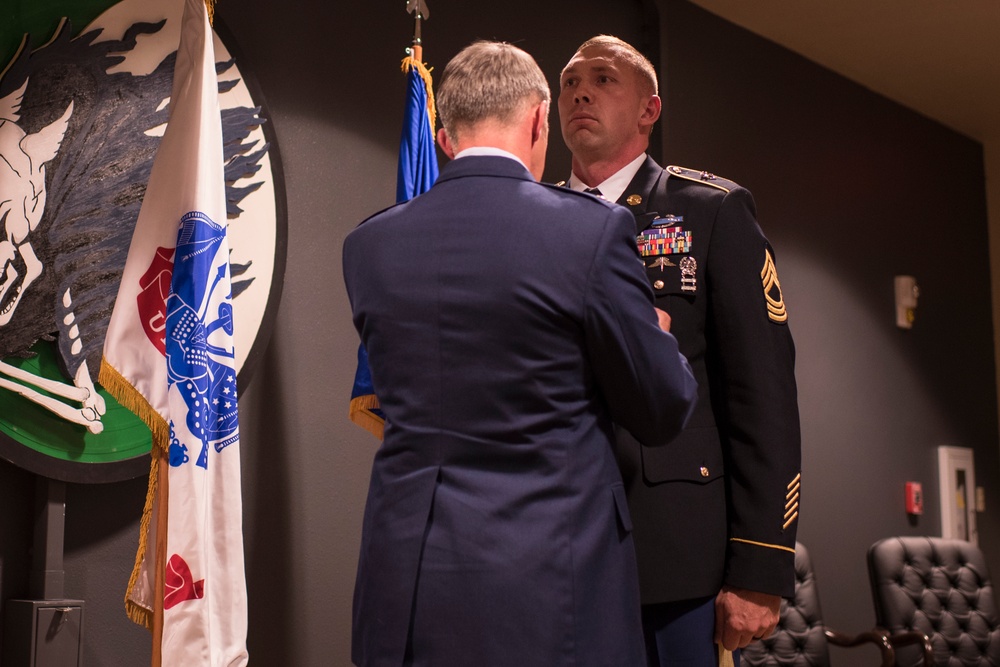 Green Beret receives Purple Heart