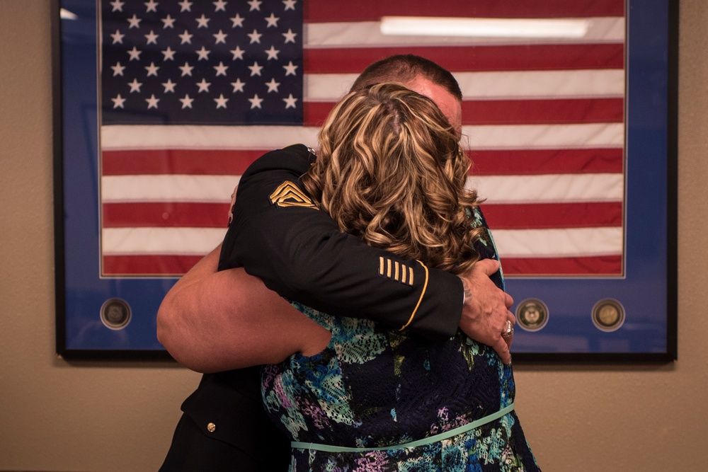 Green Beret Receives Purple Heart