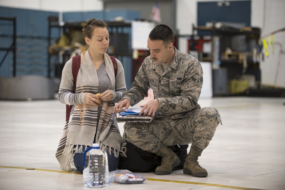 Colorado Air National members depart for Kadena Air Base Japan.