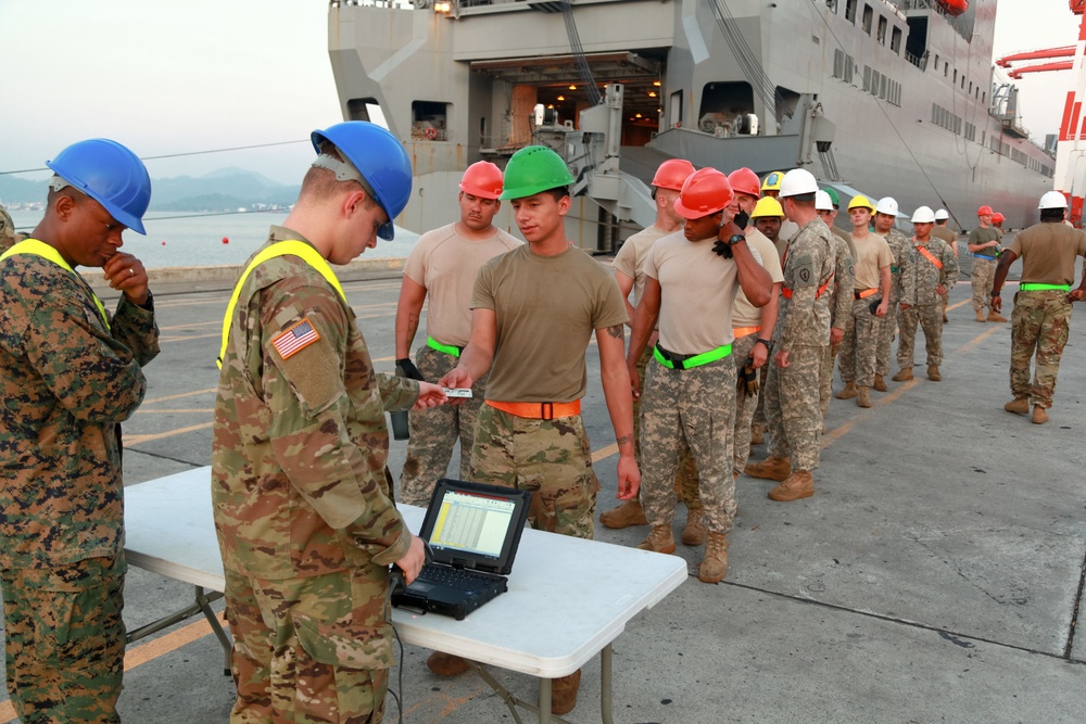 U.S. Soldiers prepare for Balikatan 2017
