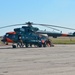 US Soldiers participate in Ventspils airport opening static display