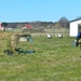 US Soldiers participate in Ventspils airport opening static display