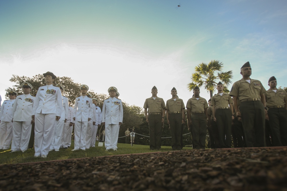 Marines honor fallen at the Battle of Coral Sea memorial ceremony