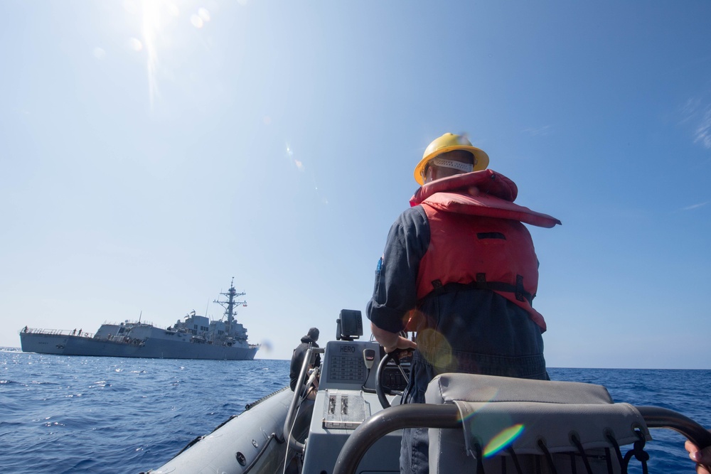 Dewey Performs RHIB Operations