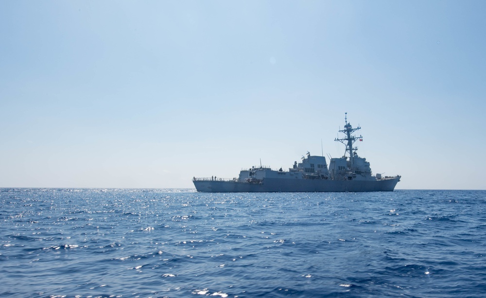 Dewey Transits South China Sea