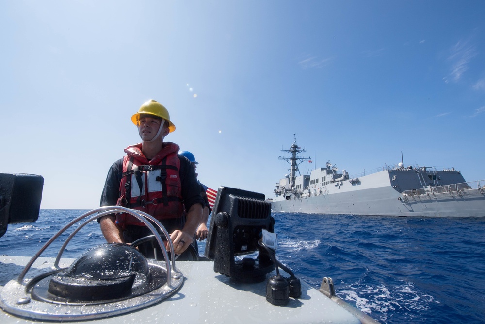 Dewey Conducts RHIB Operations