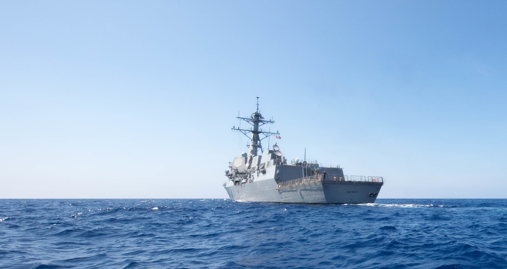 Dewey Transits South China Sea