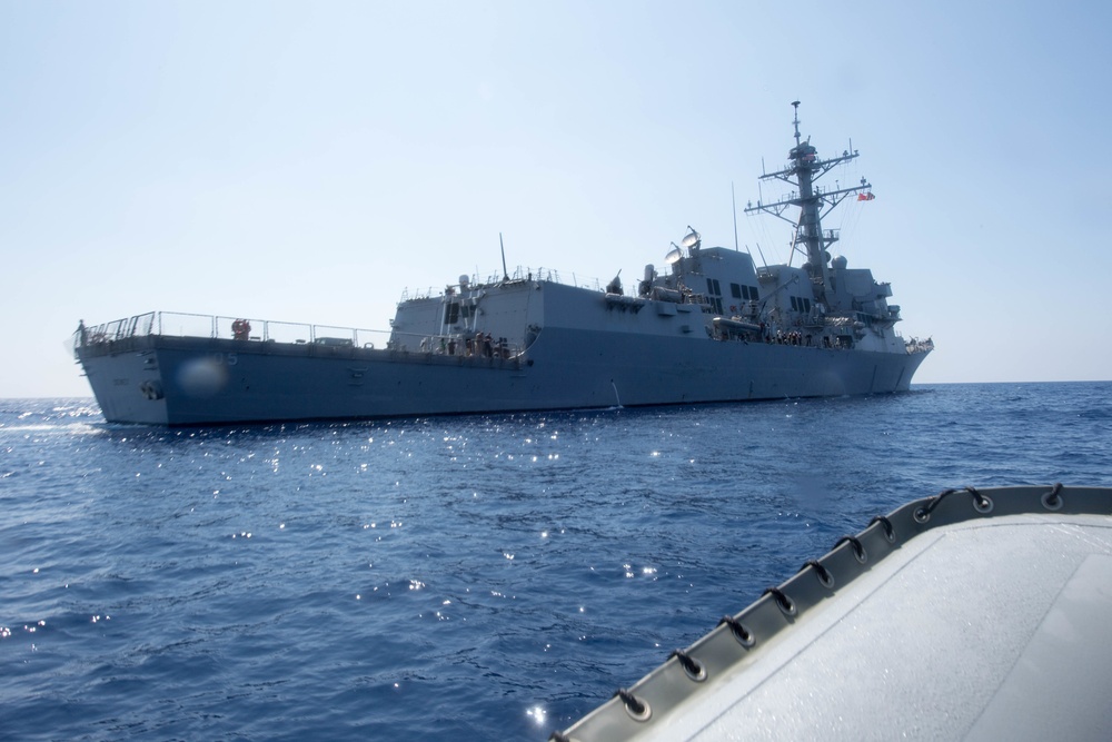 Dewey Transits South China Sea