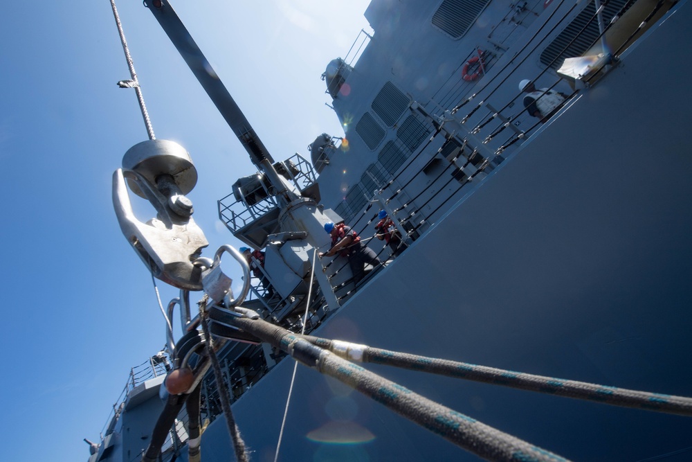 Dewey Conducts RHIB Operations