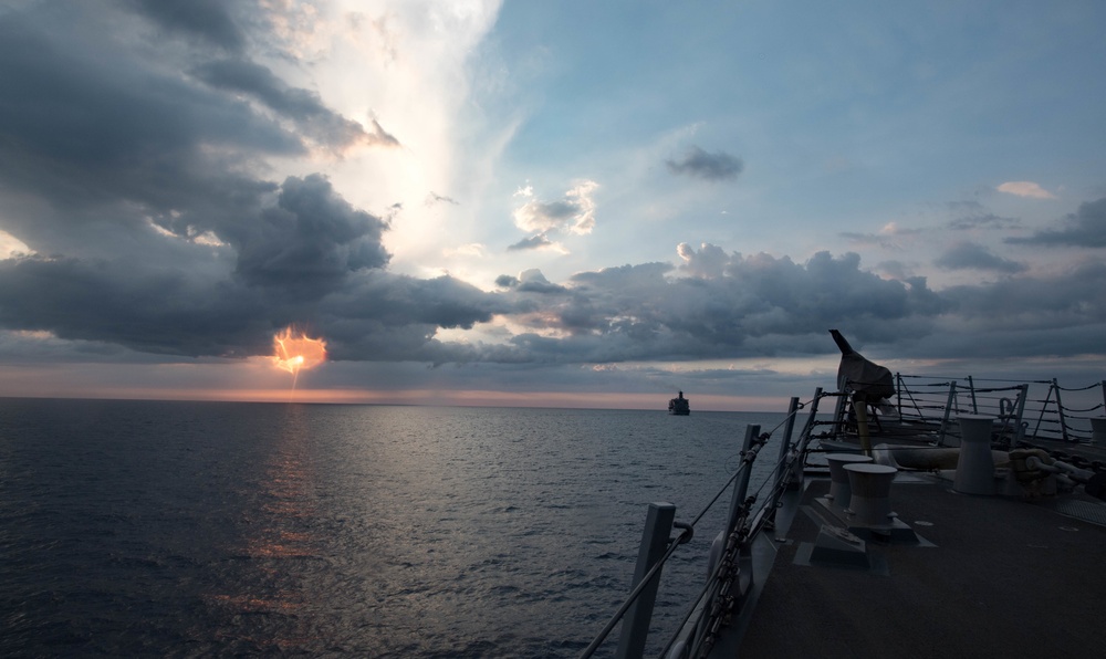 Dewey Conducts Replenishment-at-Sea