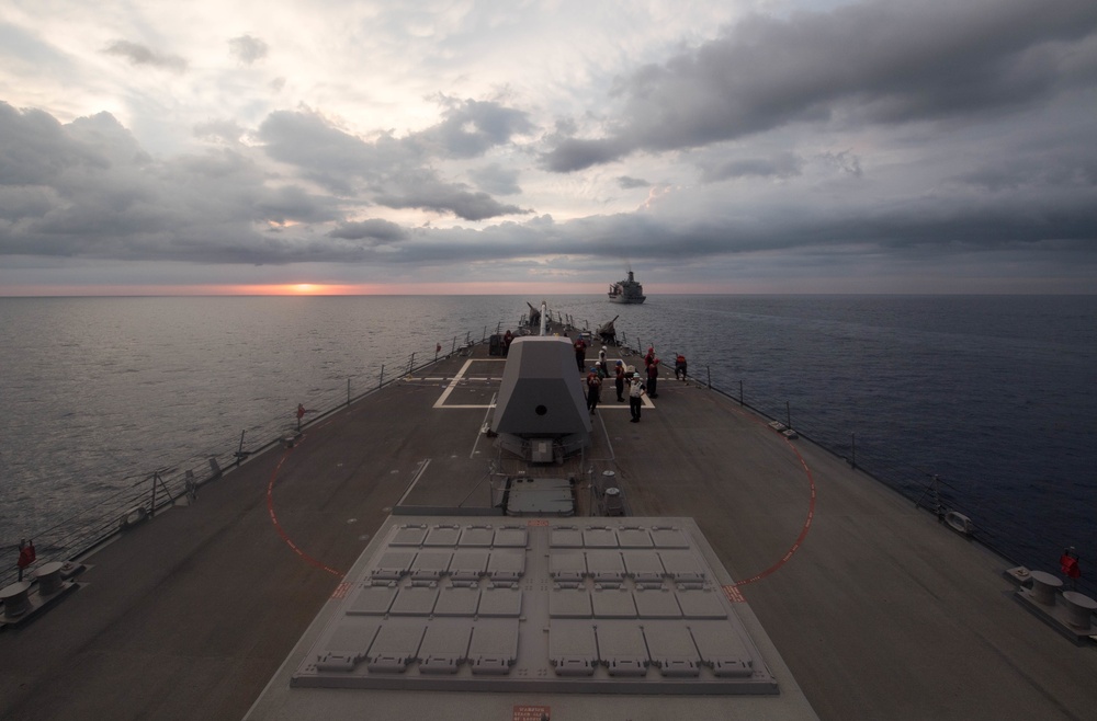 Dewey Conducts Replenishment-at-Sea