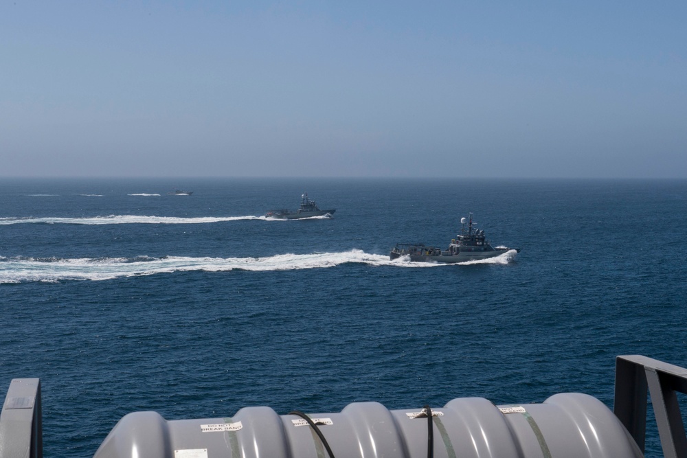 Strait Transit Exercise Aboard USS San Diego (LPD 22)