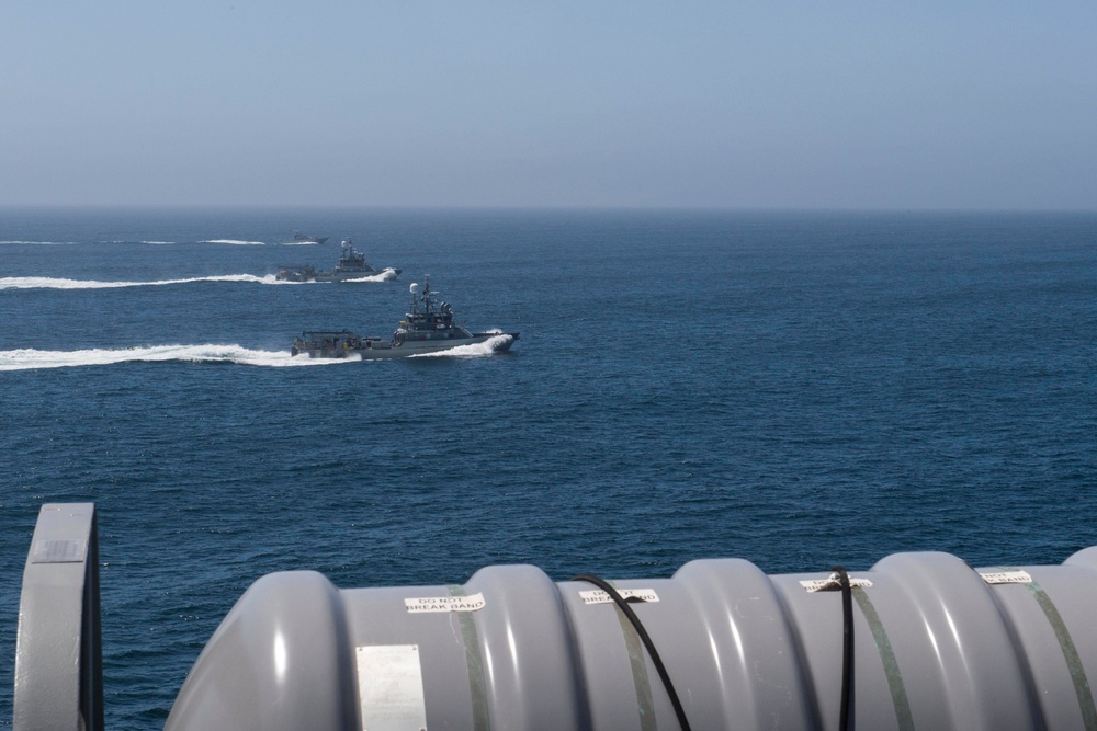 Strait Transit Exercise Aboard USS San Diego (LPD 22)