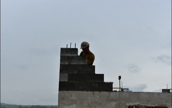 U.S. Soldiers Build Training Infrastructure at the JNTC