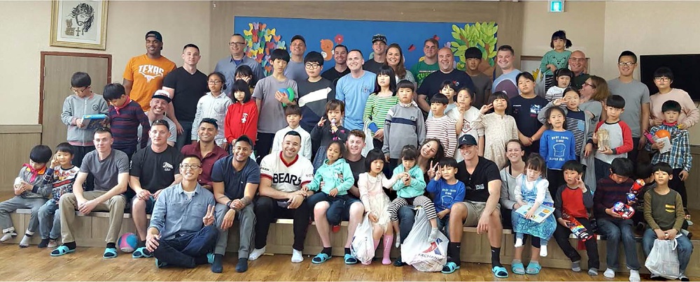 177th Airmen Perform Community Service while Deployed to South Korea