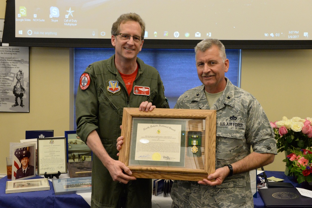 119th Wing bids a heartfelt farewell to former commander Col. Kent Olson