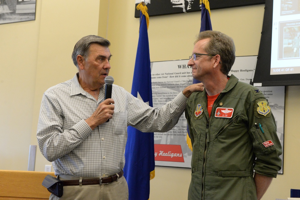 119th Wing bids a heartfelt farewell to former commander Col. Kent Olson