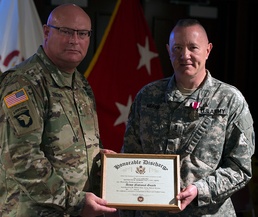 CW3 Kenneth Morris Retires After More Than 30 Years