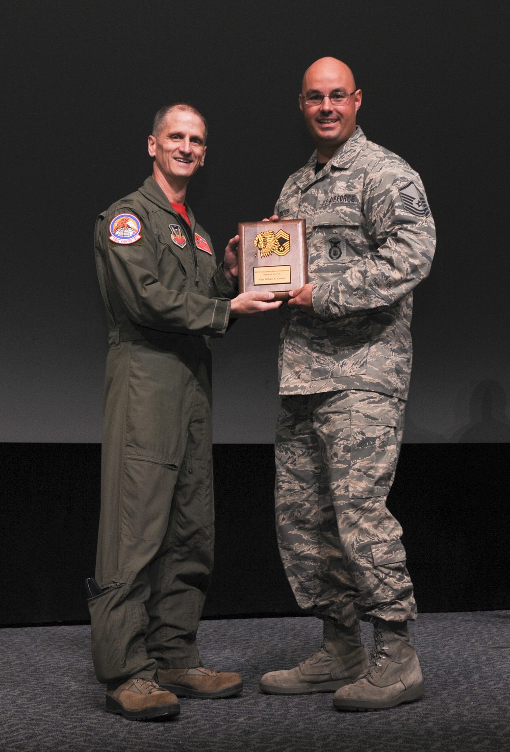 187th Fighter Wing presents 2017 Outstanding Non commissioned Officer of the Year Award