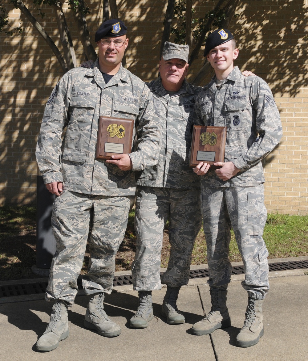 187th Fighter Wings awards Outstanding Airmen of the Year