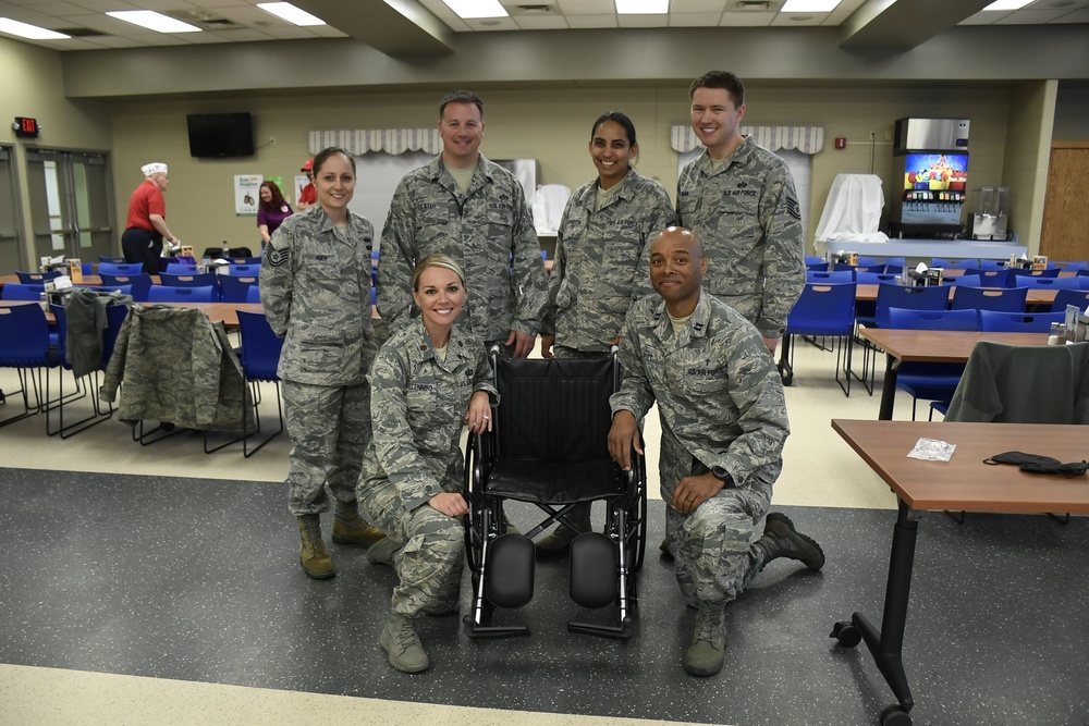 The 110th builds wheelchairs for veterans in Michigan