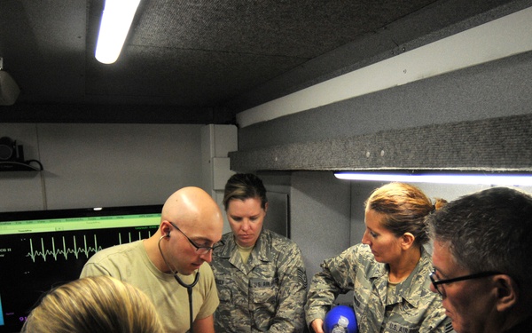 114th Medical Group Hone Skills on Advanced Mannequins