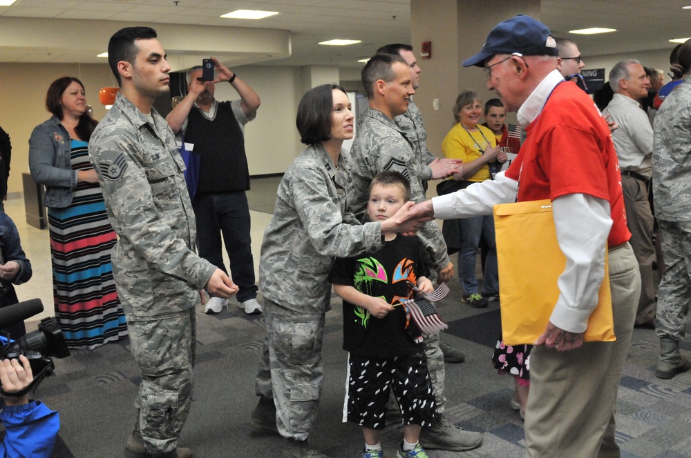 9th Syracuse Honor Flight Welcome Ceremony