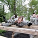 213th Personnel Company trains on an obstacle course at Fort Indiantown Gap