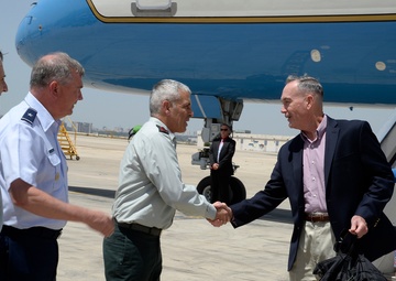 CJCS Dunford arriving in Israel